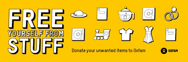 Donating to Oxfam_Clear Your Clutter