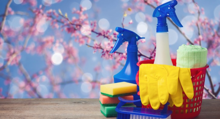 Spring cleaning helps finances as well as wellbeing