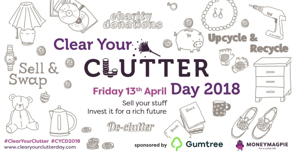Clear Your Clutter Day April 13th 2018