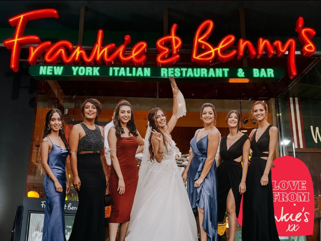 Frankie & benny's wedding