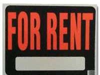For rent sign.240x180