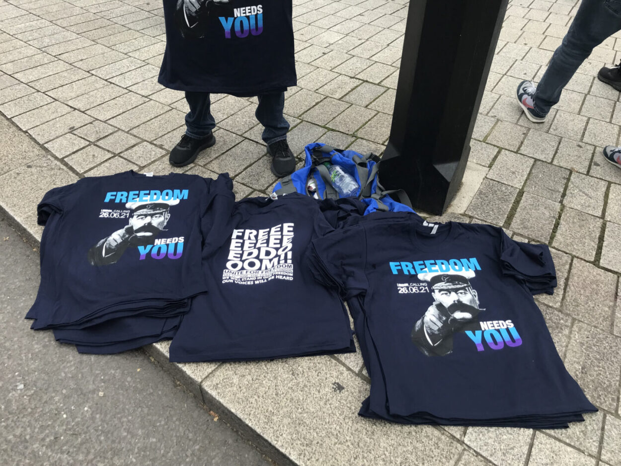 Freedom march t-shirts