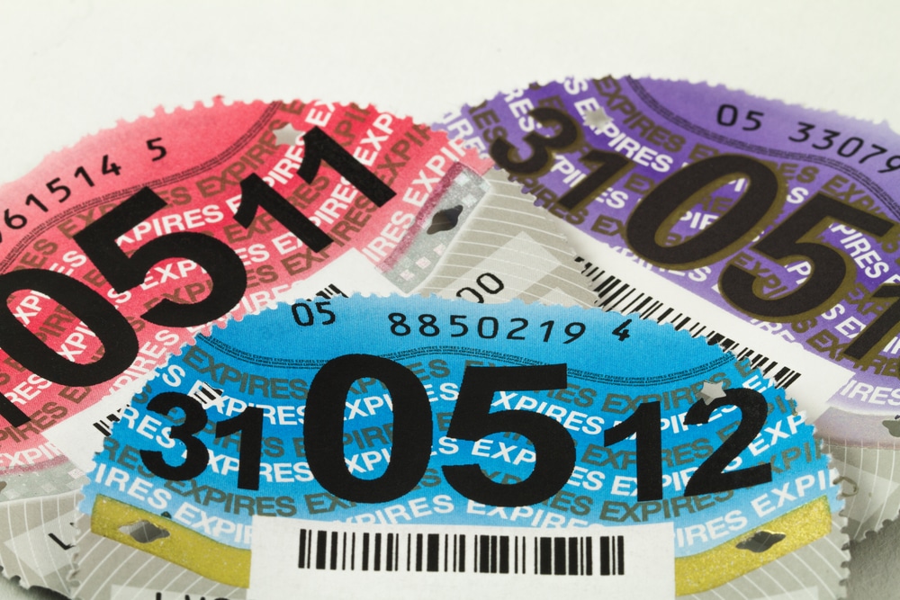 Tax discs