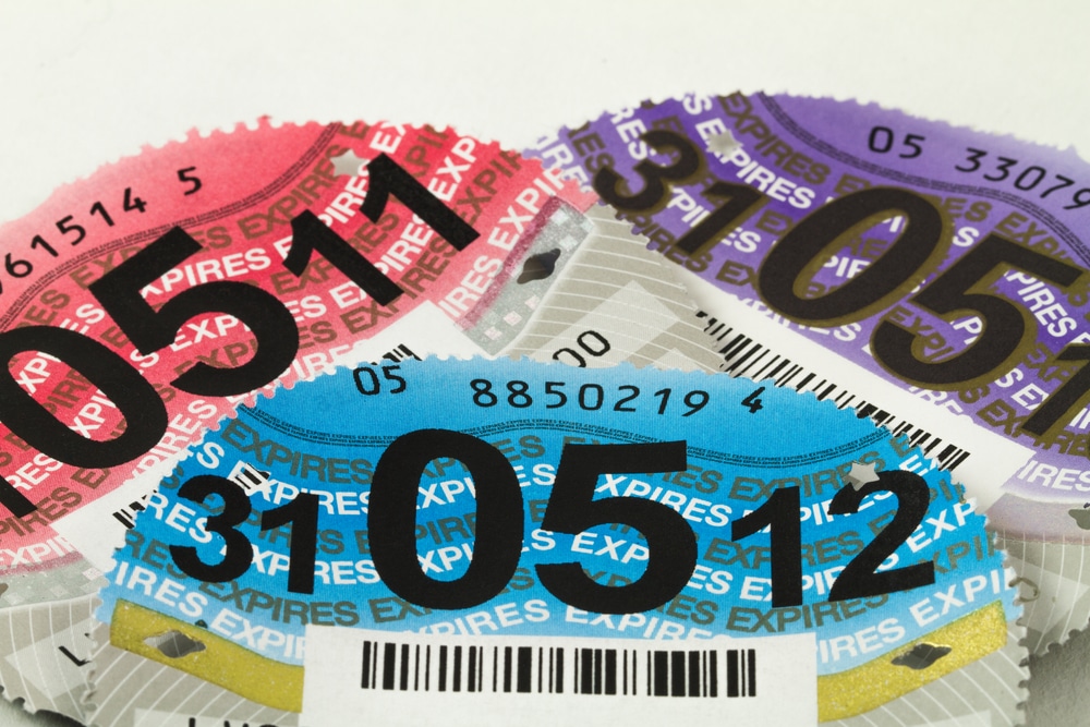 Tax discs