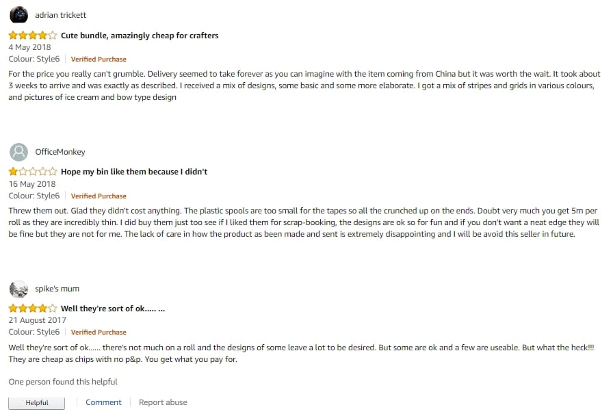 Kawaii Tapes Amazon Reviews