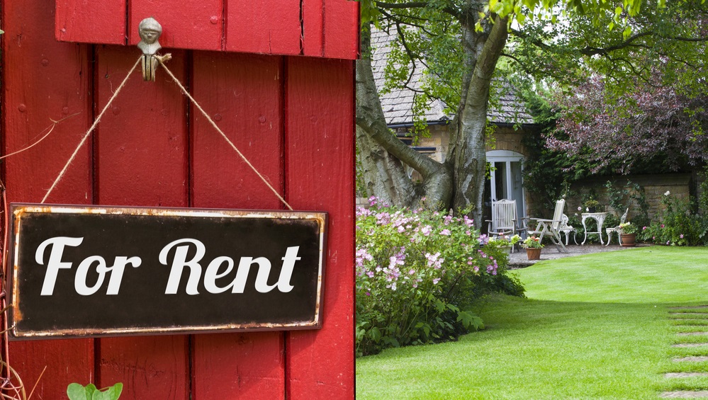 Renting your garden space can earn you cash