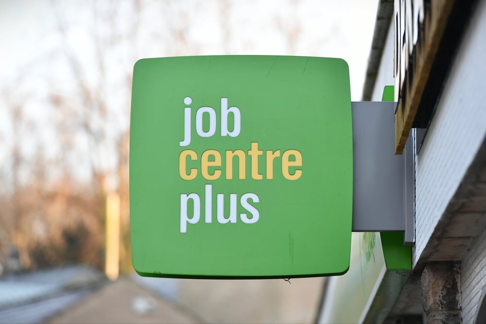 Job Centre Plus Sign