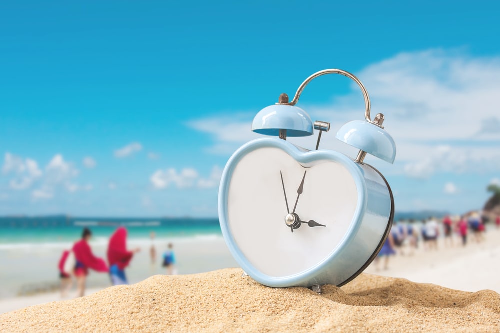 Alarm Clock on Beach