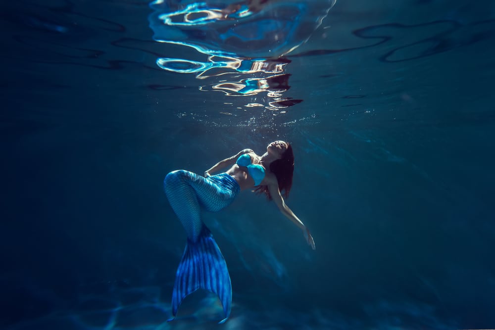 Mermaid underwater