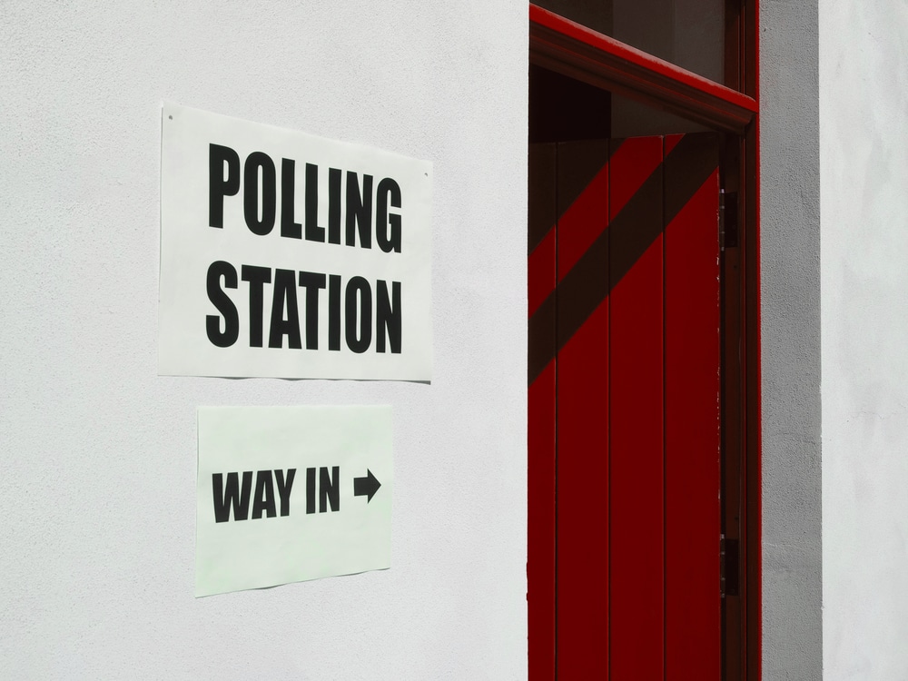 Polling Station entrance