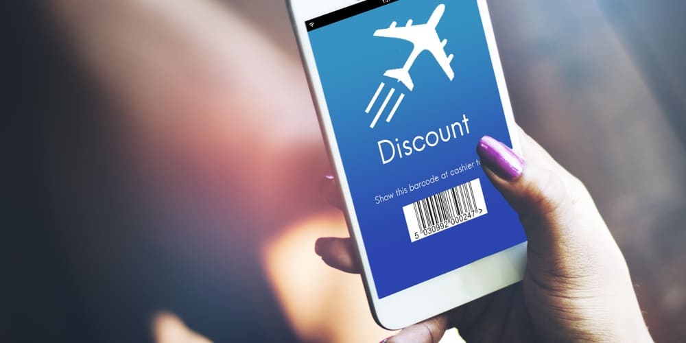 Airport discount on smartphone