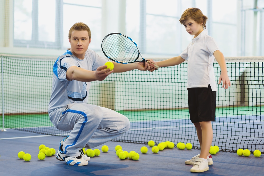 make money coaching children tennis