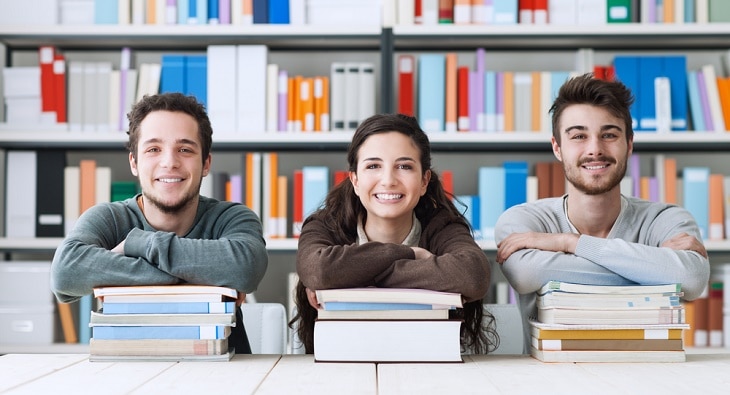 University-Students-Library