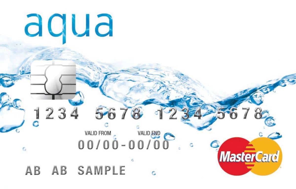 Aqua Classic Card