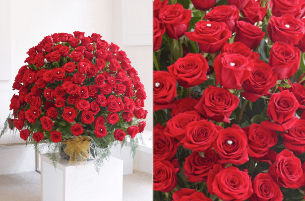 Interflora 200 red rose bouquet