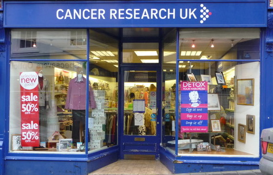 moneymagpie_selling charity shop items_cancer-research-uk