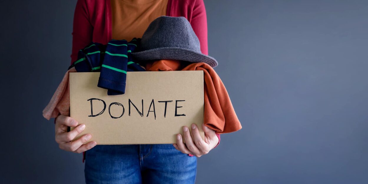 Clear clutter and do good by donating your stuff to charity