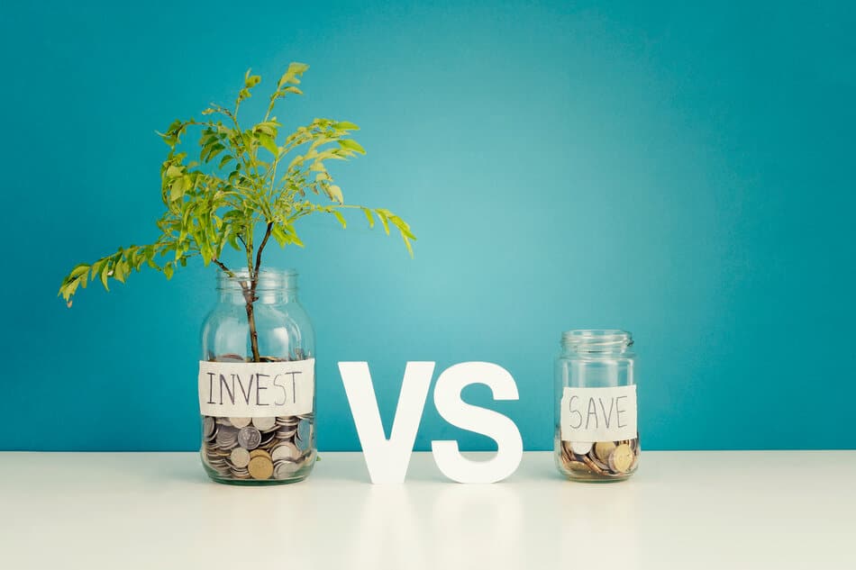 Investing versus saving