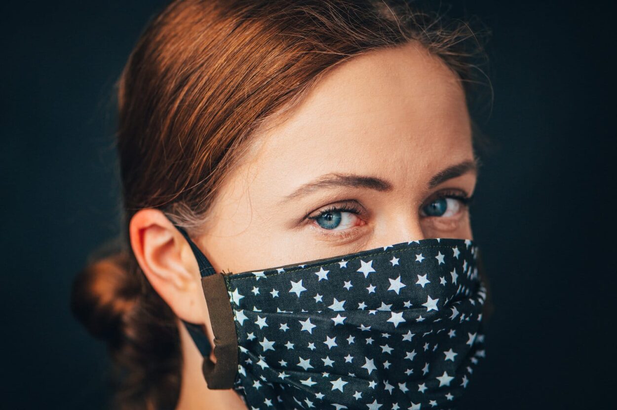 Face masks should be made of a densely woven fabric