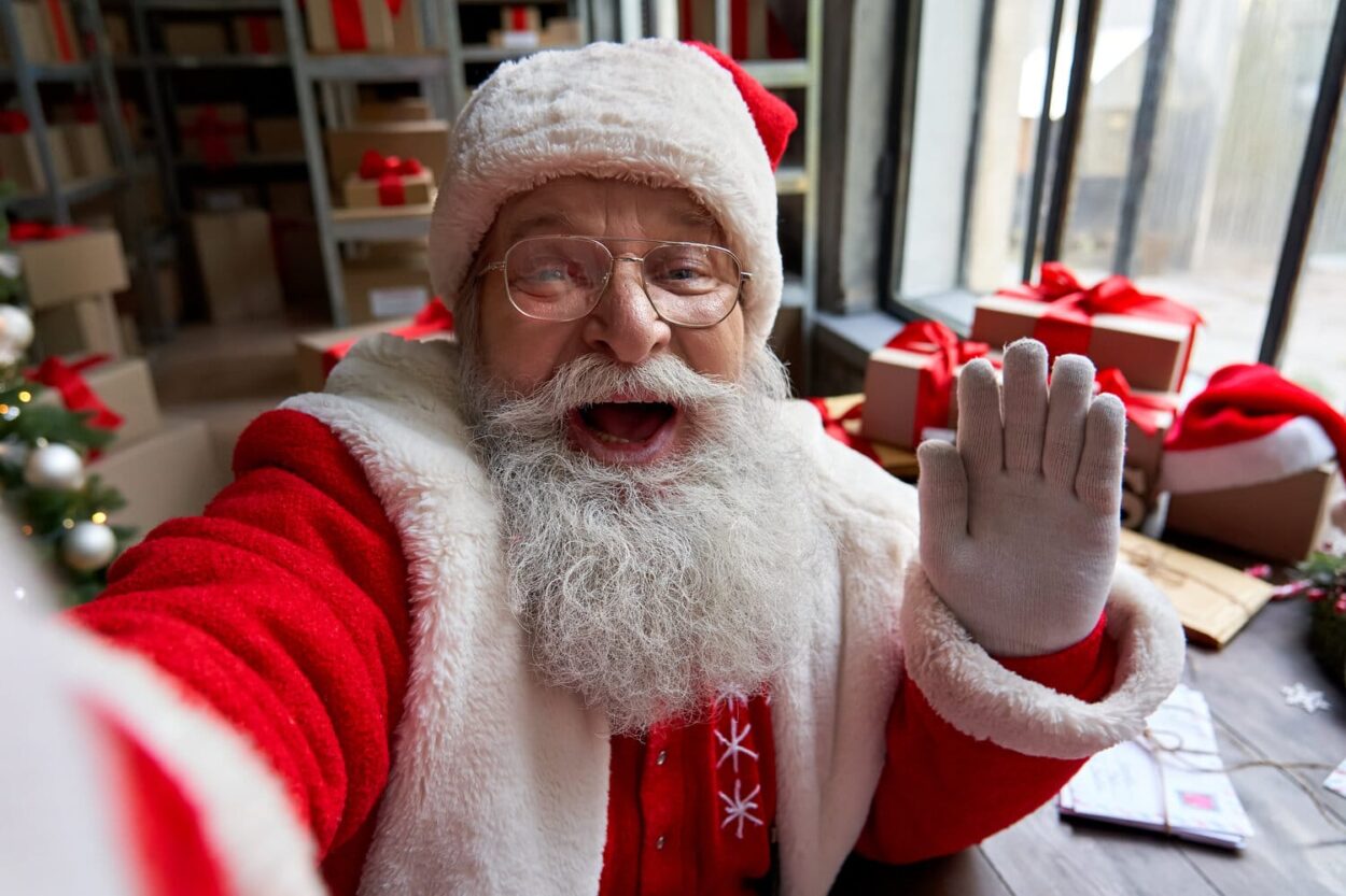 Being a virtual Santa could nab extra cash in time for Christmas