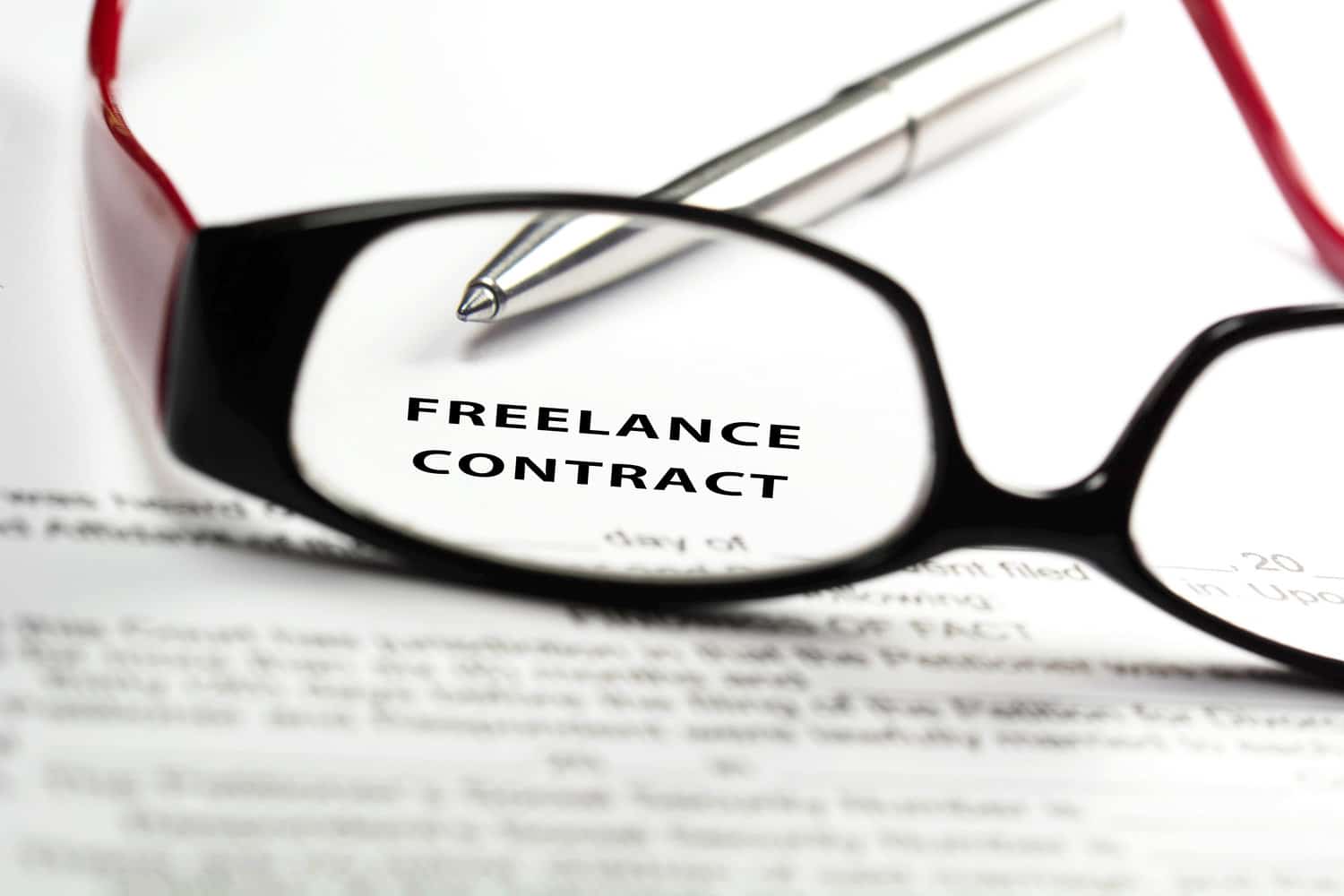 Finding freelance clients means strong contracts