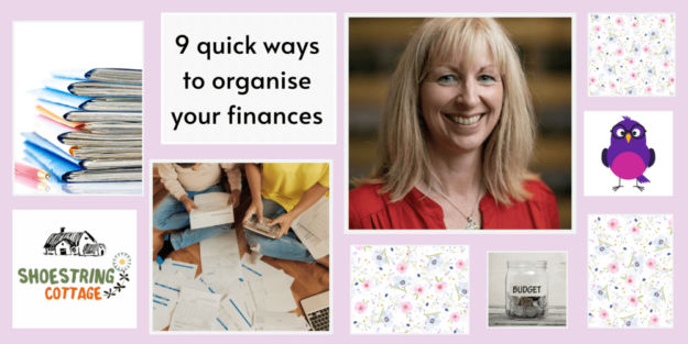 organise your finances