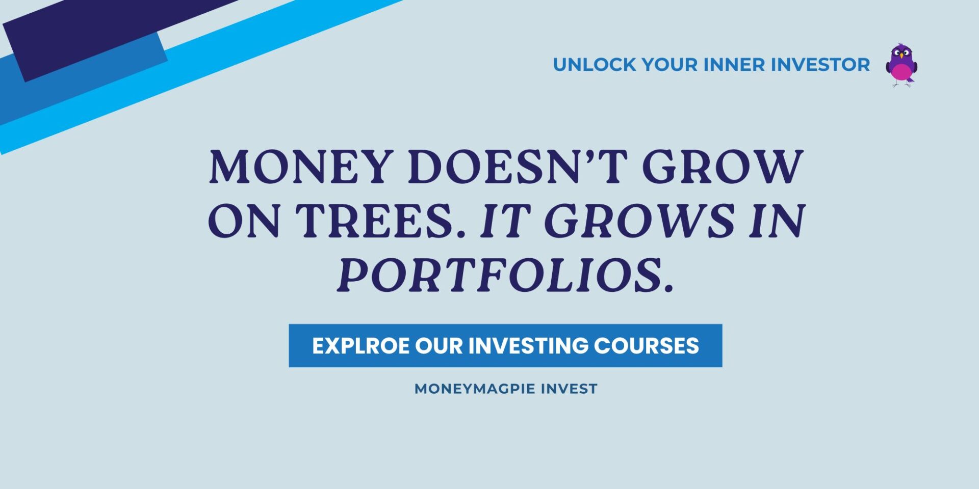 investing course banner