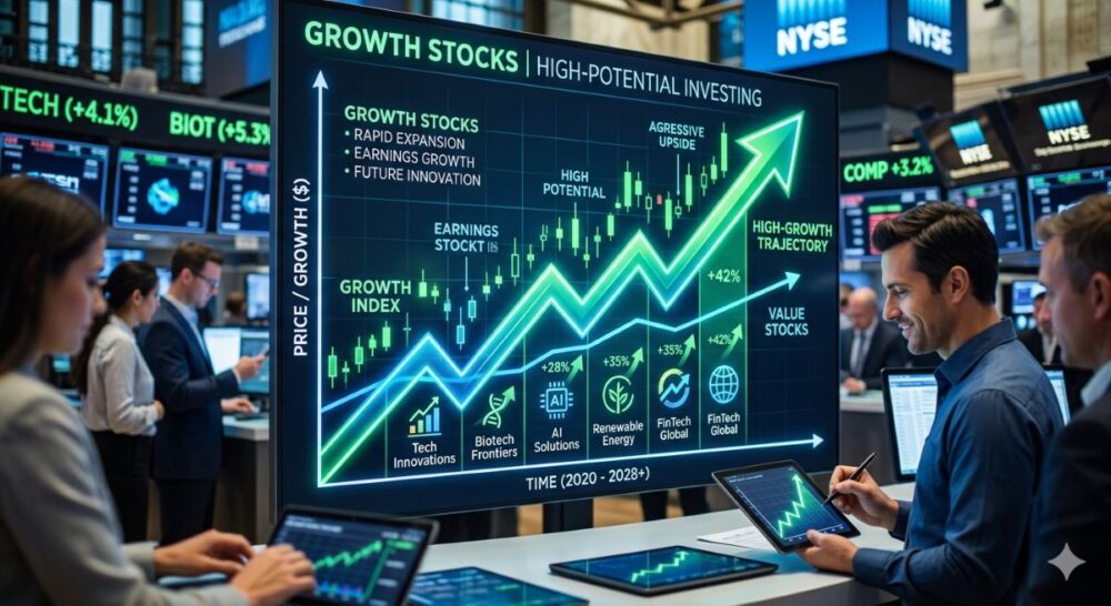 10 Best Growth Stocks For The Next 10 Years to Buy in 2026 - MoneyMagpie