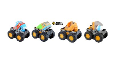 WIN! Four Brand-New Mighty Wheels Flippers Transforming Vehicles