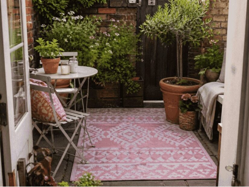 Vicky did this garden Reno for under £50