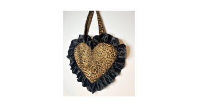 WIN! Posie Co Leopard Oversized Heart Tote Bag