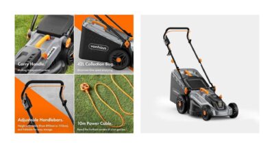 WIN! Vonhaus Electric Lawn Mower