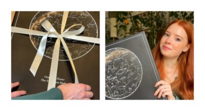 WIN! A personalised star map print from Skylit Studio