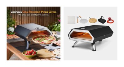 WIN! Vonhaus Gas Pizza Oven with Accessories