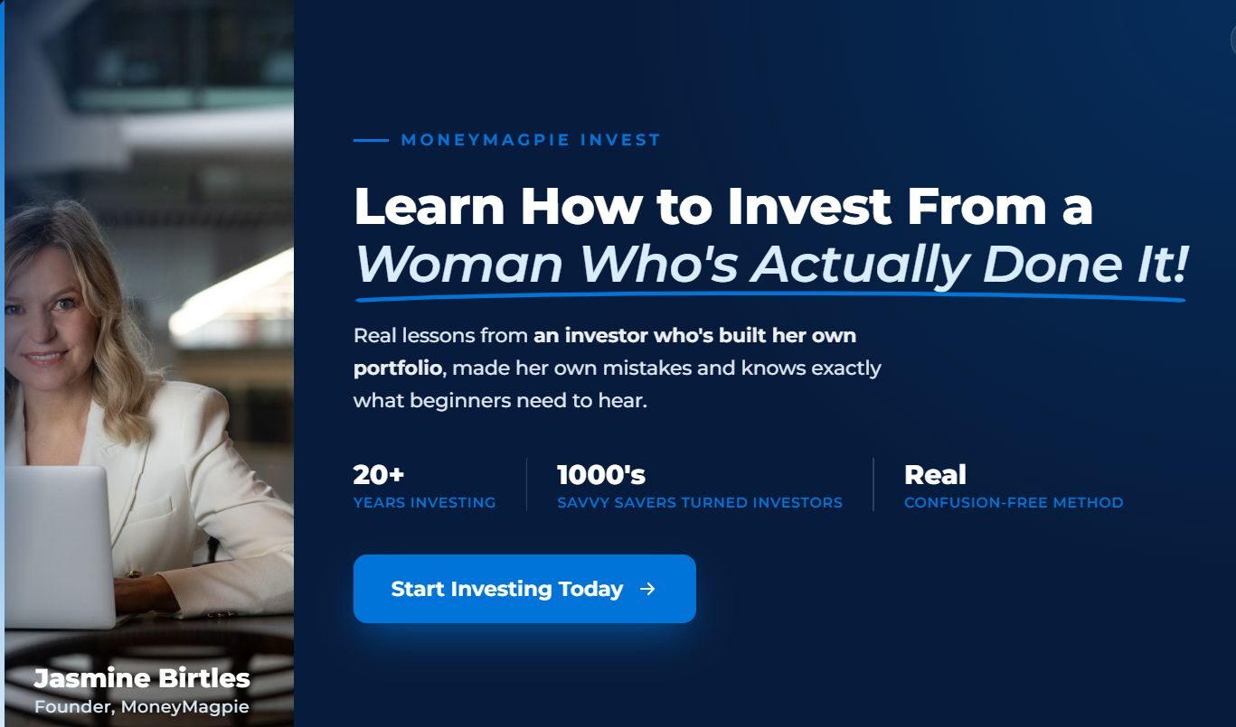 Investment course banner