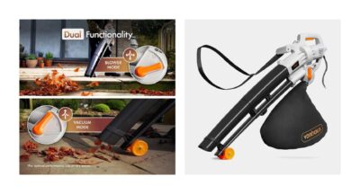 WIN! 1 of 2 VonHaus Leaf Blowers with Vacuum & Mulcher